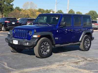 2018 Jeep Wrangler Unlimited Sport S 4x4