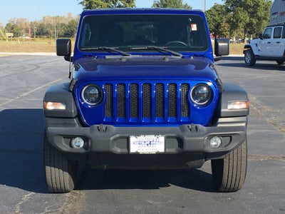 2018 Jeep Wrangler Unlimited Sport S 4x4