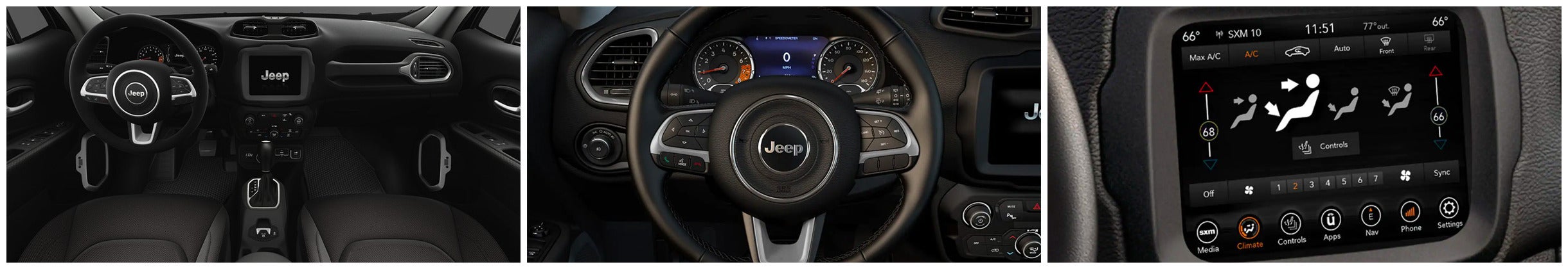 2025 Jeep Renegade interior