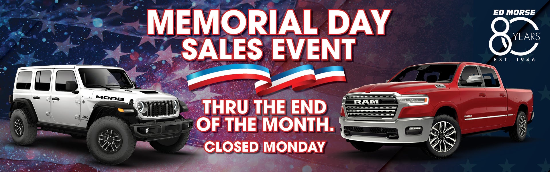 Memorial Day Sales Event 